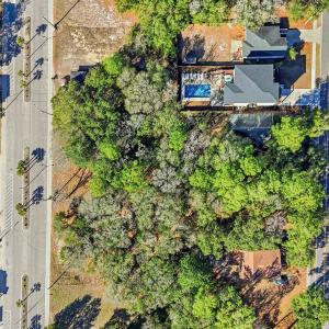 Aerial view of property's location featuring prope