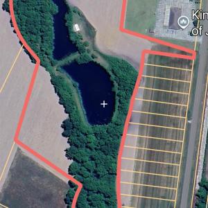 Map / location featuring property parcel outlined