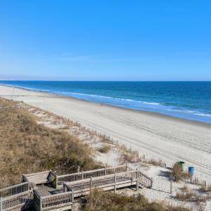 Water view featuring nearby beach