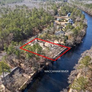 View of property location with a large body of wat