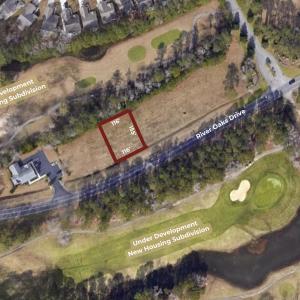 Map of property location with property parcel outl