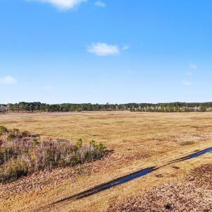 View of yard with a view of countryside