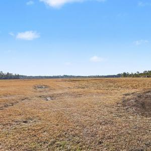 View of yard with a view of countryside