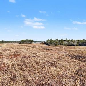 View of yard with a view of countryside