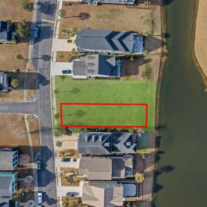 Aerial view of property's location