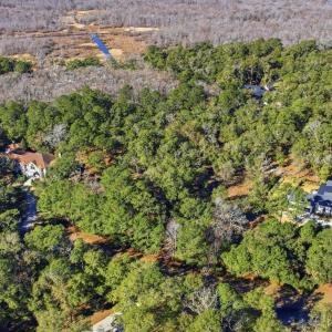 Aerial view of property's location featuring a hea