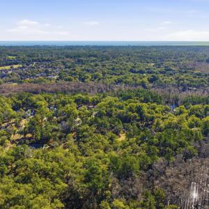 Aerial view of property's location featuring a hea