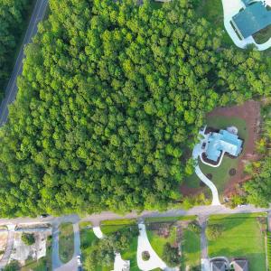 Aerial overview of property's location