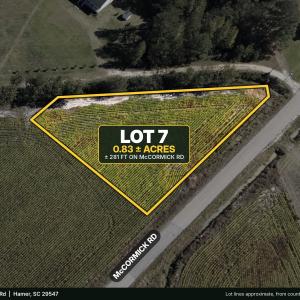 Photo #1 of TBD McCormick Rd., Hamer, SC 0.8 acres