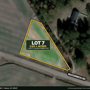 Photo #2 of TBD McCormick Rd., Hamer, SC 0.8 acres