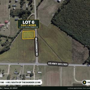 Photo #3 of TBD McCormick Rd., Hamer, SC 0.6 acres