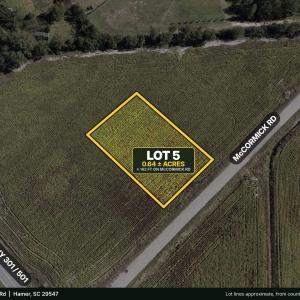 Photo #1 of TBD McCormick Rd., Hamer, SC 0.6 acres