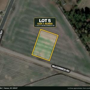 Photo #2 of TBD McCormick Rd., Hamer, SC 0.6 acres