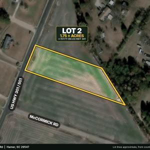 Photo #2 of TBD Highway 301, Hamer, SC 1.8 acres