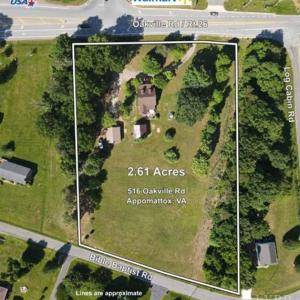 Photo #1 of 516 Oakville Road, Appomattox, VA 2.6 acres
