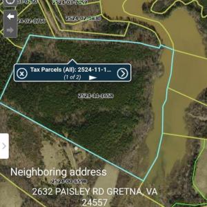 Photo #3 of Paisley Road, Gretna, VA 76.0 acres