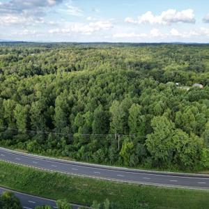 Aerial view across 29 North