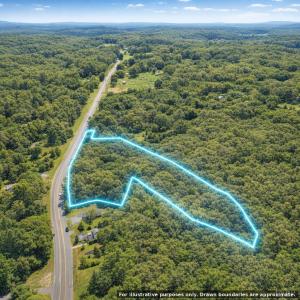 Full lot view headed from Madison Heights to Monroe aerial.