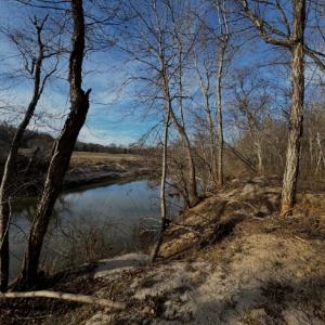 River frontage.