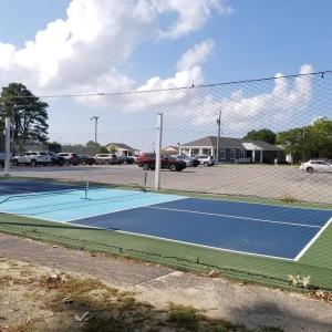 Pickle Ball Courts, Tennis Courts in the back
