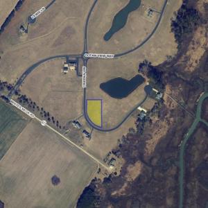 Lot 20 Ocean View highlighted, Lot 20 has a clear view of the lake front