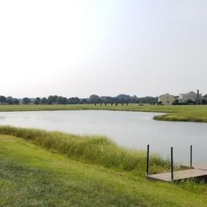 Lot 20 is on the pond, back right corner area