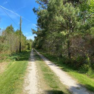 private road to Backcreek Rd