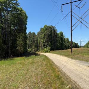 Main Roadway through the Property