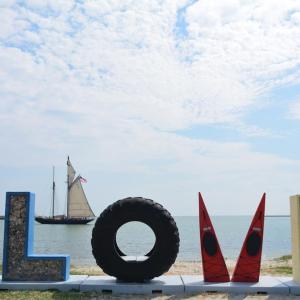 Cape Charles Love Sign