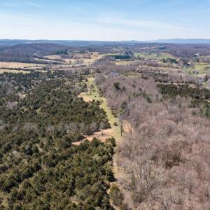 In 2023 a great deal more land was cleared to provide more open space and provide beautiful views of the Blue Ridge Mountains. These improvements are not reflected in these drone shots.