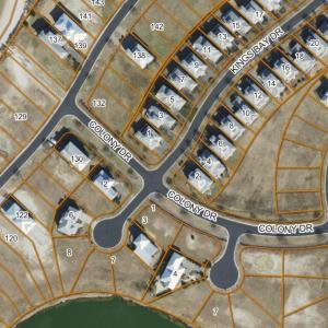 Beach access directly down the street from the lot