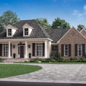 This is an example of the House Plan that is approved for affluent Crown Ridge Estates. As of 2024 the value of the home being built and the one starting construction soon is $1,000,000 to $1,300,000. Purchasers should anticipate to spend 1M turn key.