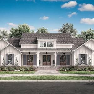 This is an example of the House Plan that is approved for affluent Crown Ridge Estates. As of 2024 the value of the home being built and the one starting construction soon is $1,000,000 to $1,300,000. Purchasers should anticipate to spend 1M turn key.