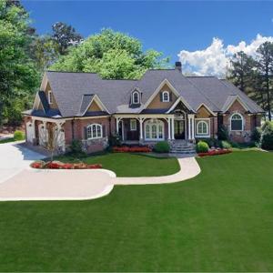 This is an example of the House Plan that is approved for affluent Crown Ridge Estates. As of 2024 the value of the home being built and the one starting construction soon is $1,000,000 to $1,300,000. Purchasers should anticipate to spend 1M turn key.