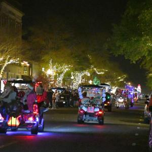 Christmas Golf Cart Parade