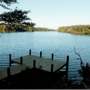 Access Lot at freshwater lake