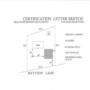 Approved Septic Area