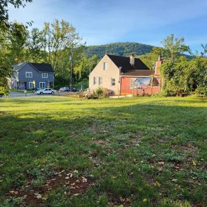 View from lot out toward the street & Carter's Mountain