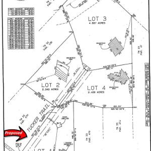 Proposed Tucker Trail 2003 Arthur Anderson Plat