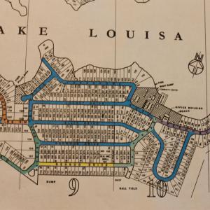 part of area where the two lots are.