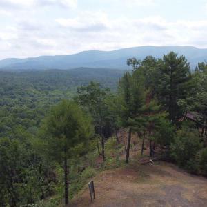 ...of Building Site showing Mountain Ranges