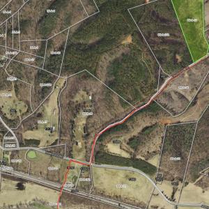 Deeded river front access is included! This is a rough sketch of the access point.