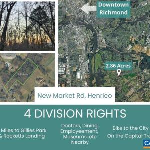 Photo #1 of NEW MARKET RD, HENRICO, VA 2.9 acres