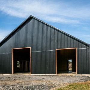 with a 10x12 door and 14x12 door with auto openers.