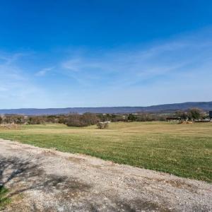 to the pole shed and house site.