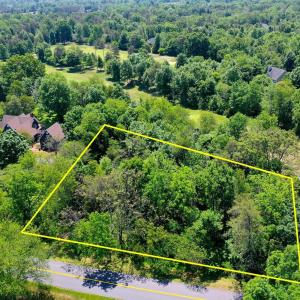 Nearly one acre lot on the 9th Tee box in Stoney Creek.  Build your dream home or a vacation spot!