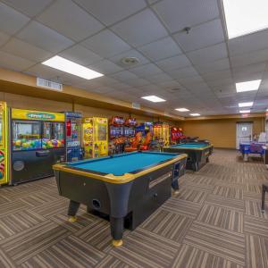 Game Room at the Friendship Square portion of the Shenandoah Crossing Resort.