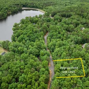 Lot 45 is only yards away from Isaac Lake (officially mapped as Lake Izac) is a 60-acre private, catch-and-release fishing lake located at the center of the Bluegreen Vacations Shenandoah Crossing resort in Gordonsville, Virginia.