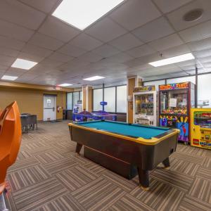 Billiards at the Friendship Square portion of the Shenandoah Crossing Resort.