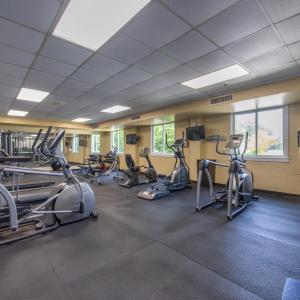 Exercise room at the Friendship Square portion of the Shenandoah Crossing Resort.
